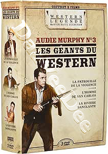 Audie Murphy Collection |Volume 3 | Bullet for a Badman / Walk the Proud Land / Drums Across the River  |   DVD